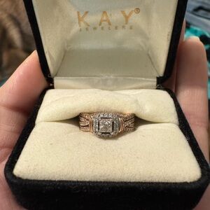 Kay Jewelers Two-Tone Diamond Ring